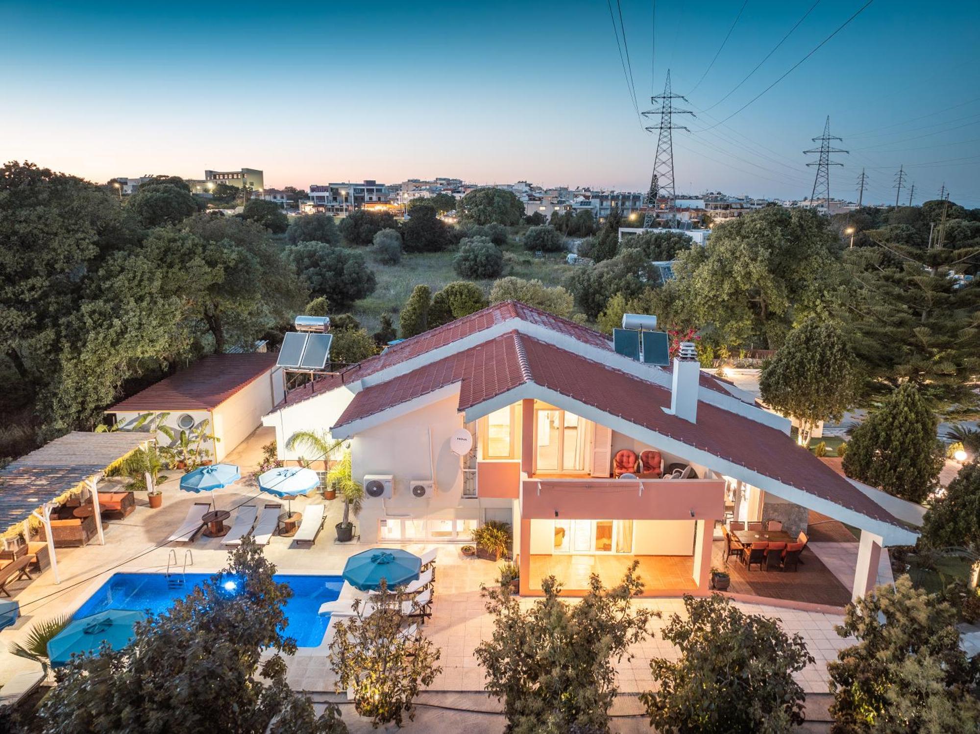 Artzy Villa Rhodes City Kültér fotó